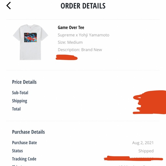 Supreme Yohji Yamamoto Game Over Tee🆕 - Picture 3 of 8